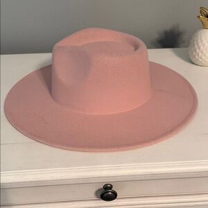 Pink Women's Fedora Hat